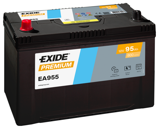 EXIDE Käynnistysakku