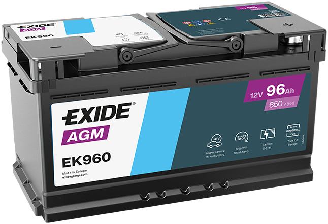 EXIDE Käynnistysakku