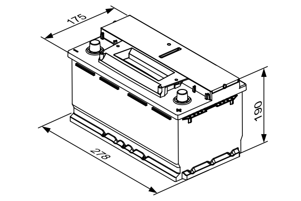 BOSCH Käynnistysakku