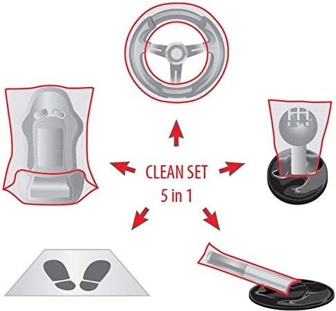 SVK PARTS Auton sisustan remonttisuoja 5-osainen 100 kpl