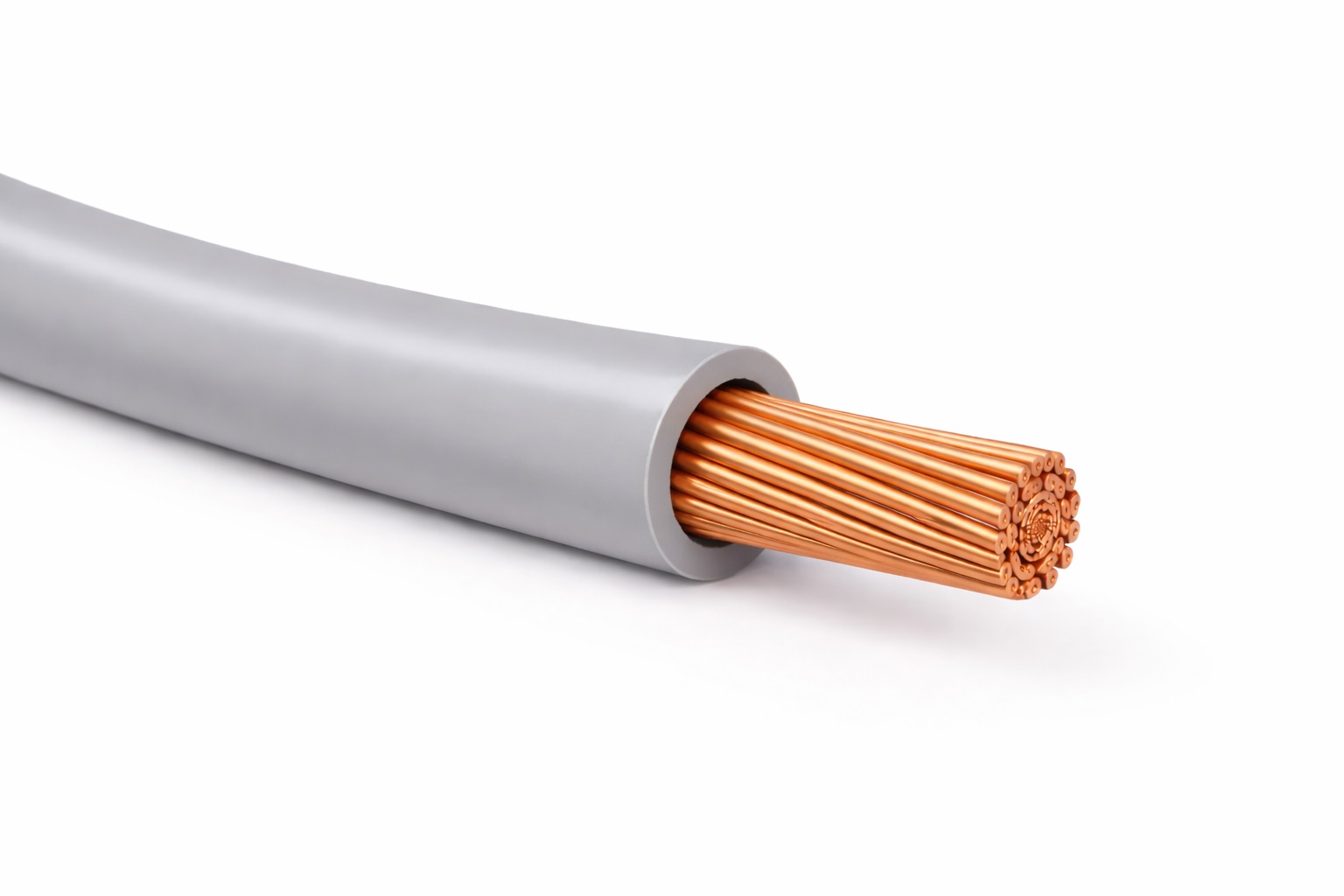 AUTOLINE Autojohto 1,0 mm² harmaa metritavara