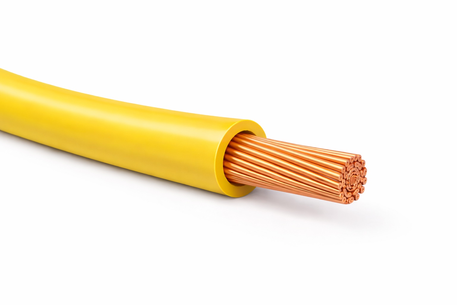 AUTOLINE Autojohto 1,0 mm² keltainen metritavara