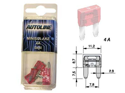 AUTOLINE Sulake mini GM 4A