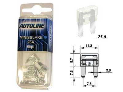 AUTOLINE Sulake mini GM 25A