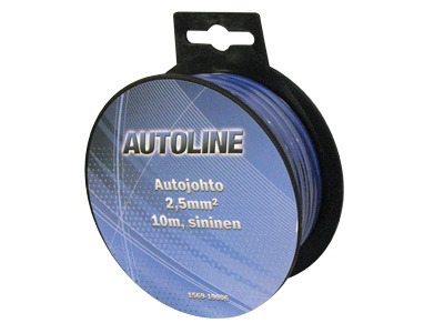 AUTOLINE Autojohto 2,5 mm² 10 m sininen