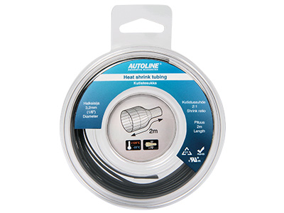 AUTOLINE Kutistesukkakela 3,2 → 1,6 mm 2 m