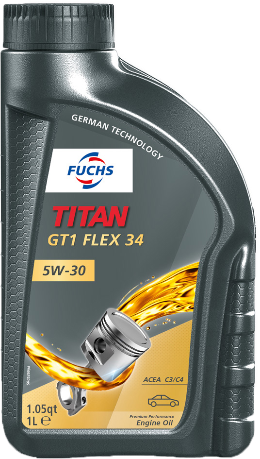 FUCHS OIL TITAN GT1 FLEX 34 SAE 5W-30