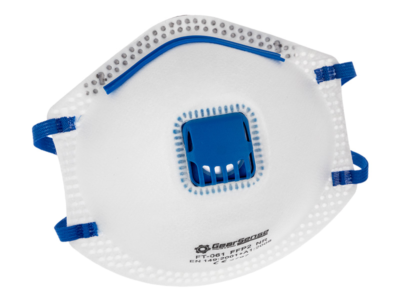 GEAR SENSE Hengityssuojain FFP2 venttiilillä 3 kpl