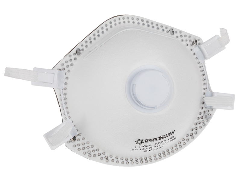 GEAR SENSE Hengityssuojain FFP3 venttiilillä 3 kpl