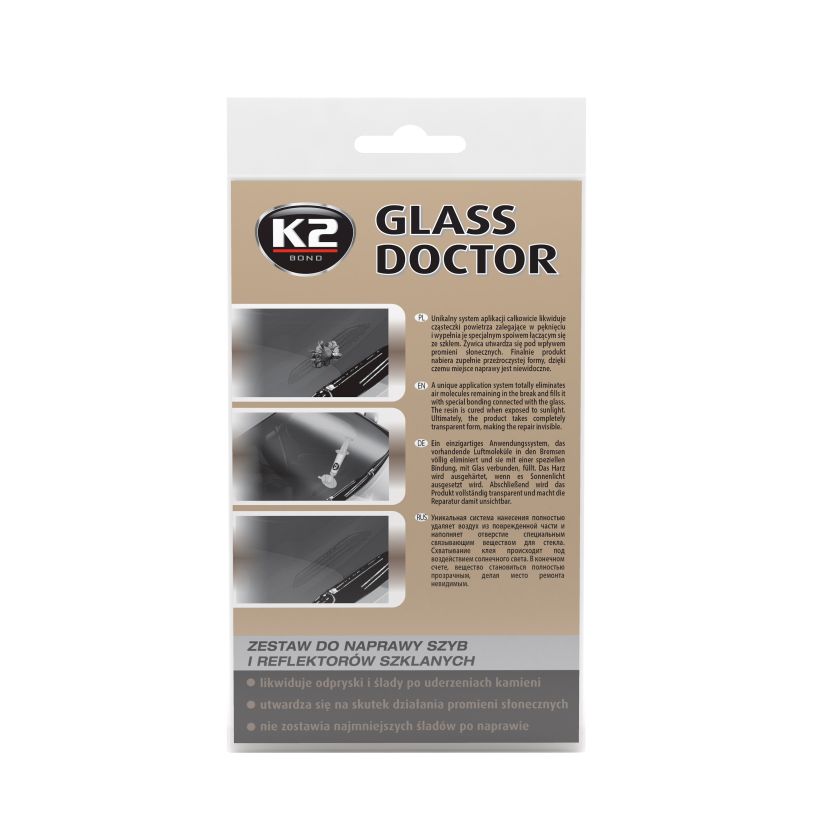 K2 Tuulilasinkorjaussarja GLASS DOCTOR
