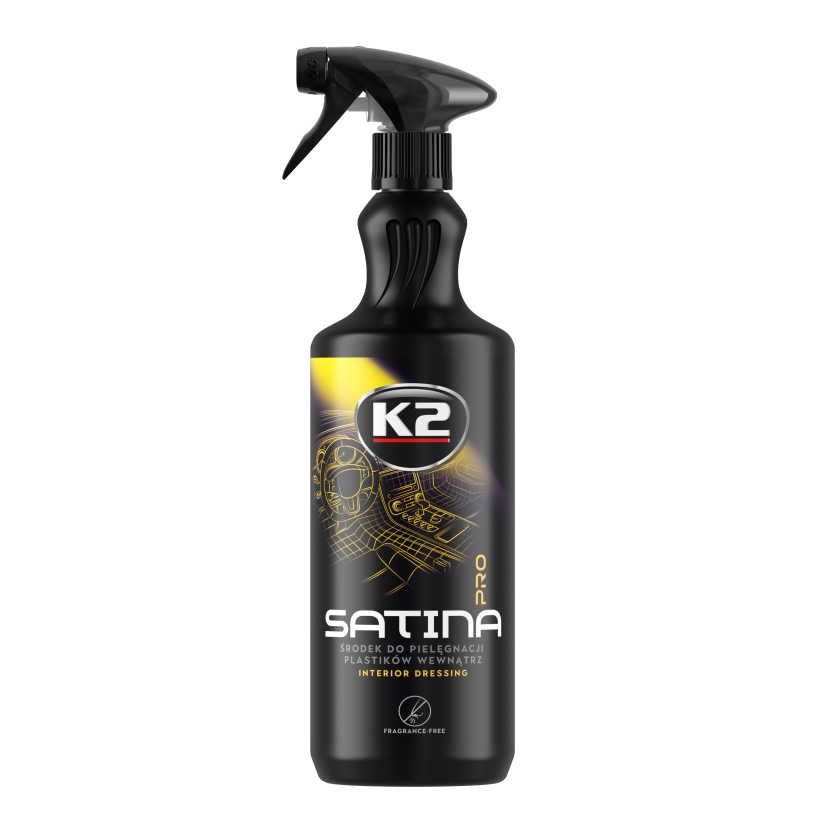 K2 Muovinhoitoaine Satina Pro hajusteeton 1 l