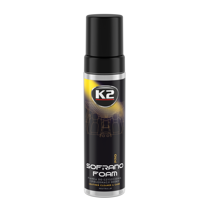 K2 Nahanpuhdistusvaahto Sofrano Foam Pro 200 ml