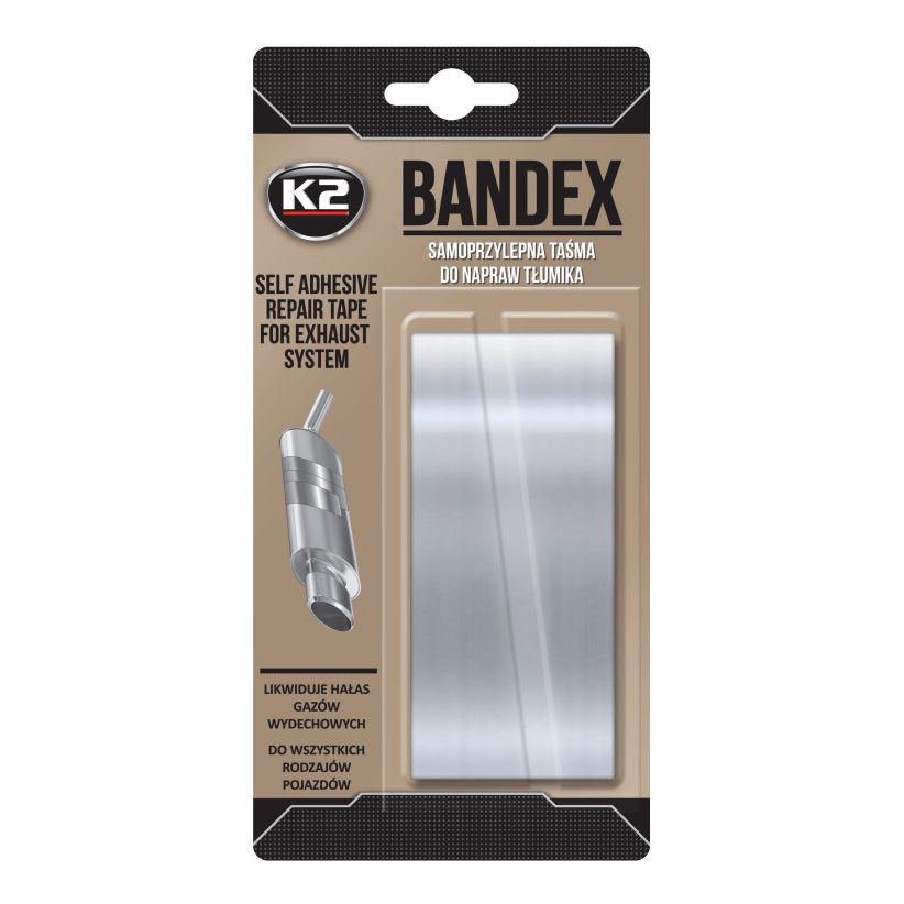 K2 Pakoputken korjausteippi BANDEX 1 m