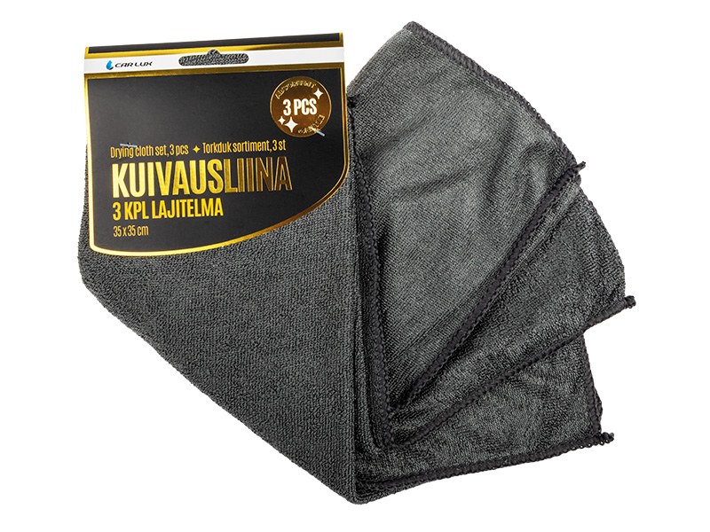 CAR LUX Kuivausliinat 3kpl