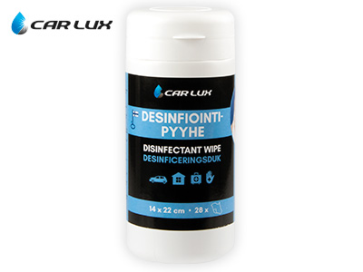 CAR LUX Puhdistuspyyhe desinfioiva