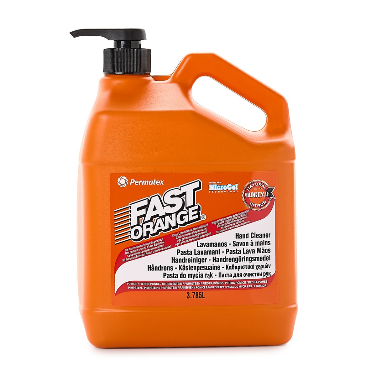 PERMATEX KÄSIENPESUAINE FAST ORANGE 3,78L