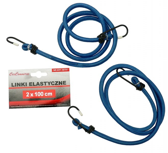 CARCOMMERCE Mustekala 2kpl sininen 100cm