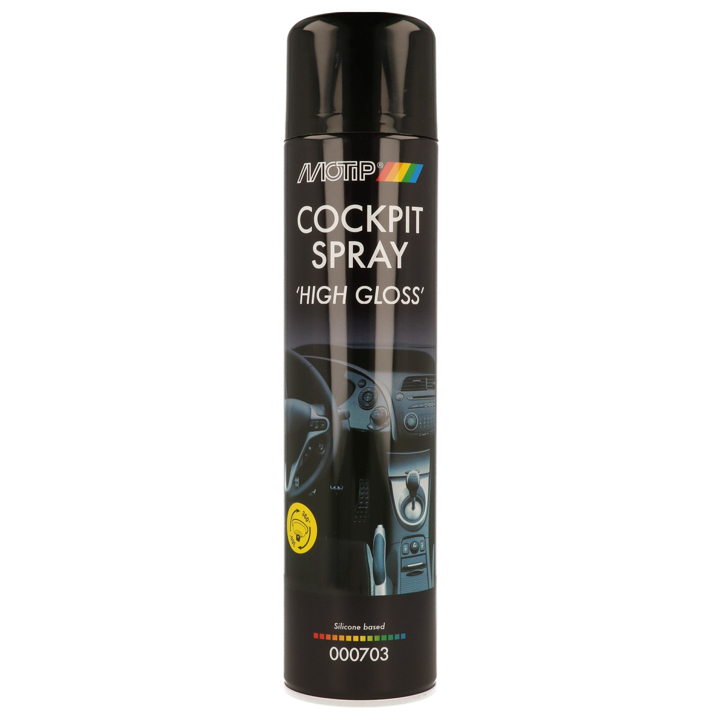 MOTIP Ohjaamon puhdistusspray kiilto 600 ml