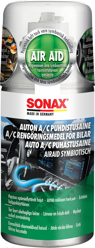 SONAX Ilmastoinnin ja höyrystimen puhdistusaine 100 ml