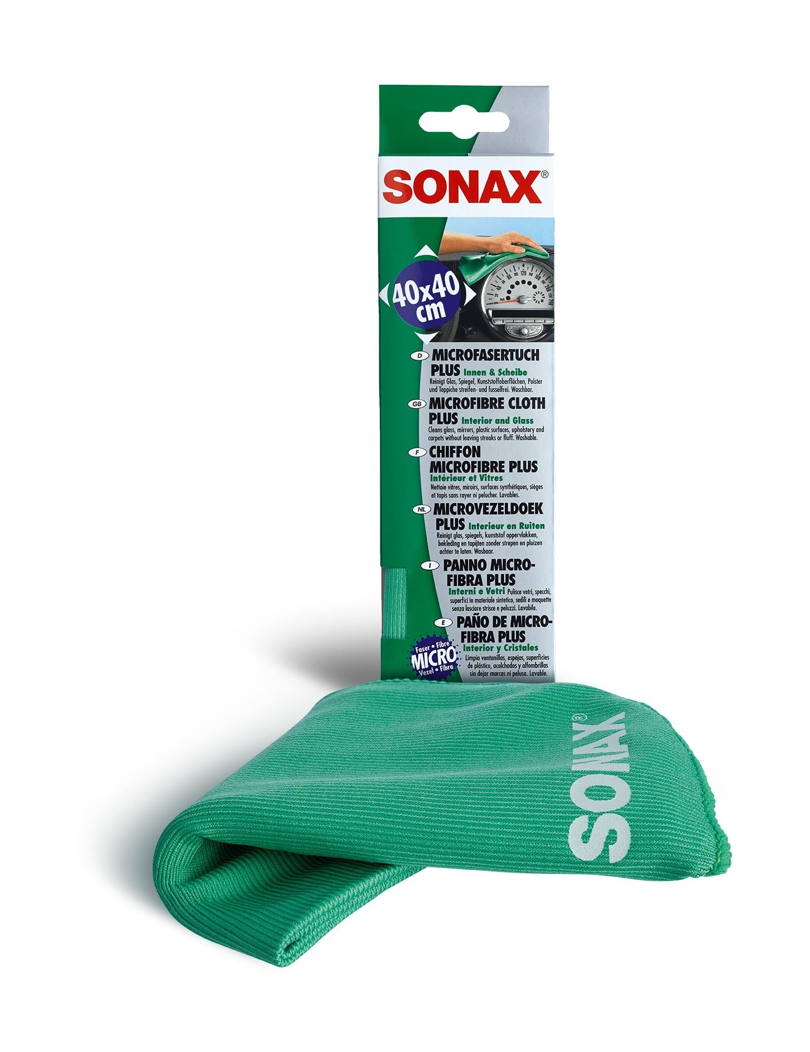 SONAX Mikrokuituliina sisä- ja lasipinnoille