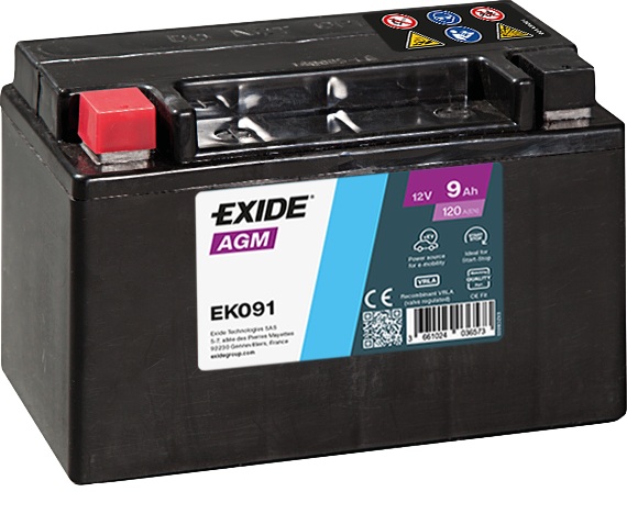 EXIDE Käynnistysakku