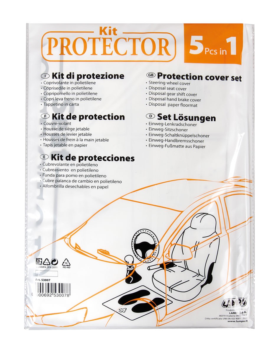 LAMPA Auton sisustan remonttisuoja 5-osainen