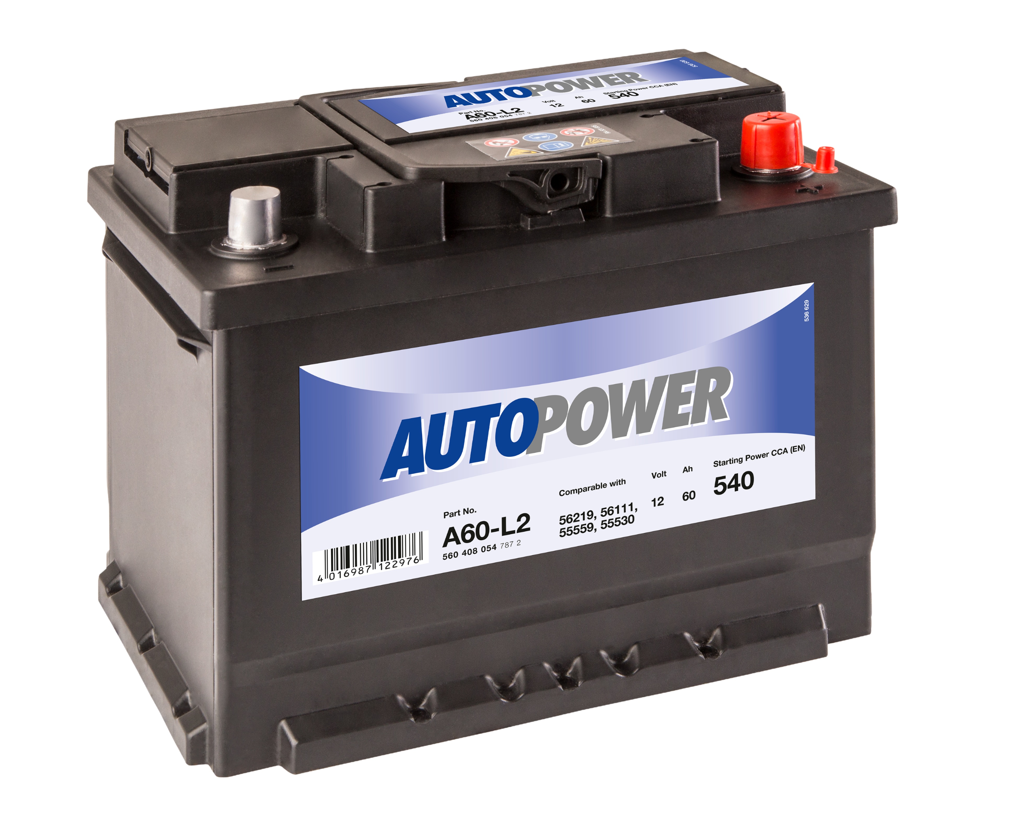 AUTOPOWER Käynnistysakku 60Ah