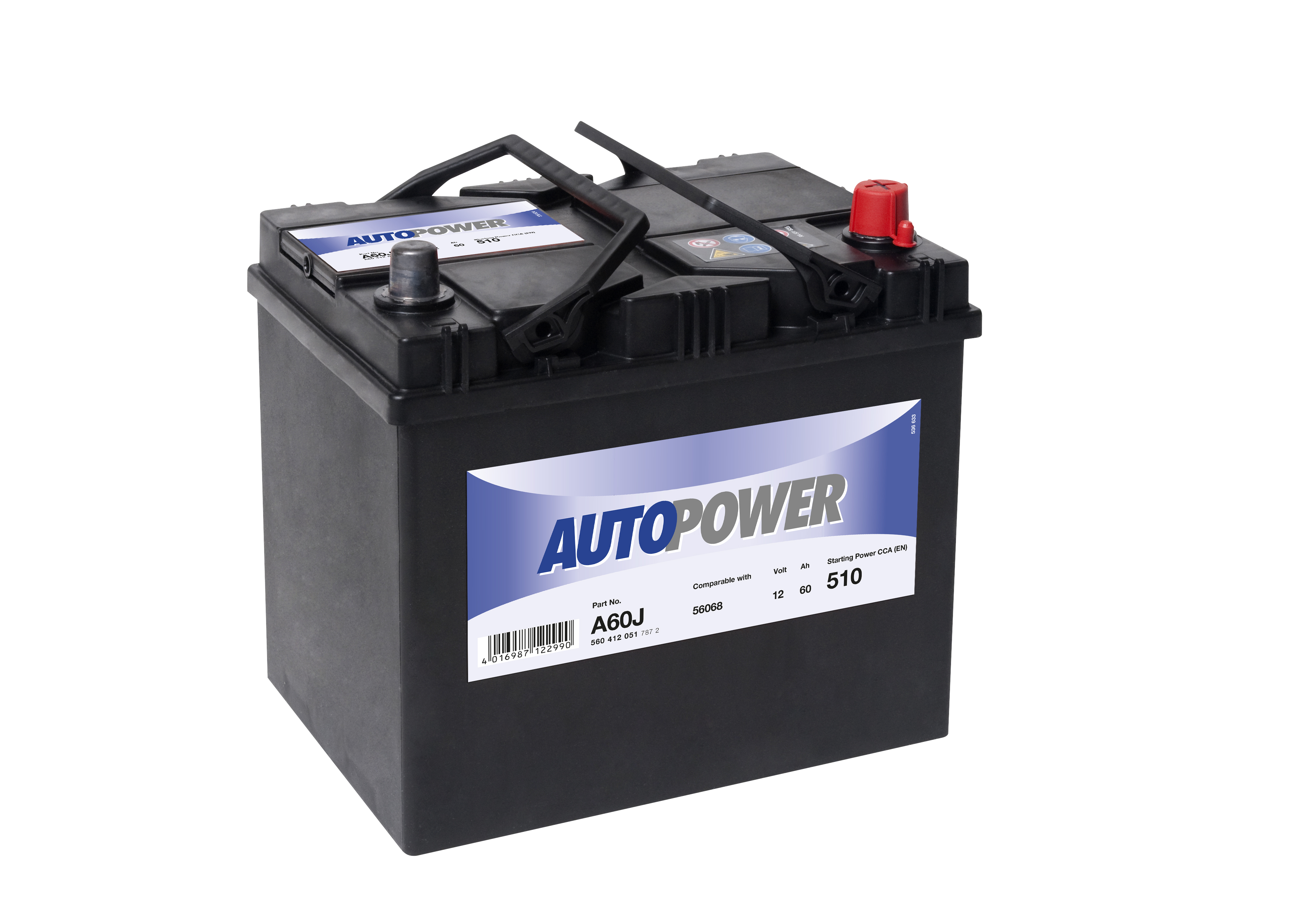 AUTOPOWER Käynnistysakku 60Ah