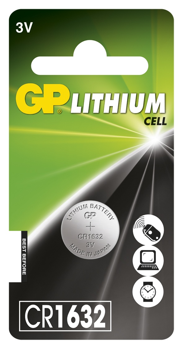 GP Nappiparisto CR1632 3,0V 1 kpl